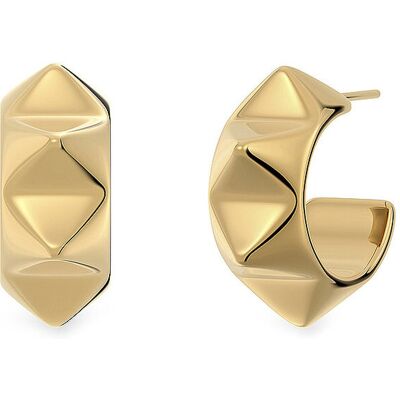 EDBLAD Creolen PEAK RIVET CREOLES Gold gold damen EDBLAD Creolen PEAK RIVET CREOLES Gold gold damen