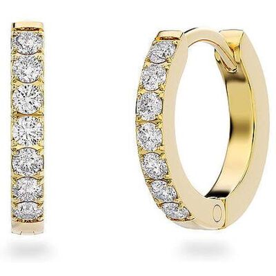 EDBLAD Ohrringe GLOW HOOPS Medium Gold gold damen EDBLAD Ohrringe GLOW HOOPS Medium Gold gold damen