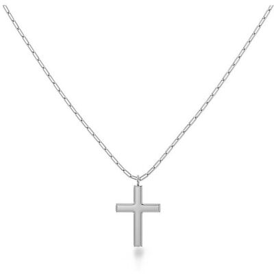EDBLAD Halskette SPIRIT CROSS Steel silber damen EDBLAD Halskette SPIRIT CROSS Steel silber damen