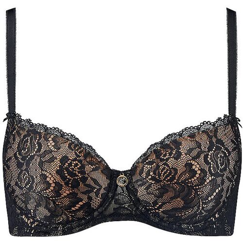 AUBADE BH mit Halbschale ROSESSENCE black schwarz 80C damen