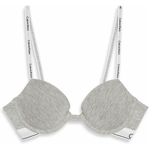 Calvin KLEIN Push Up BH grey hellgrau 34D damen