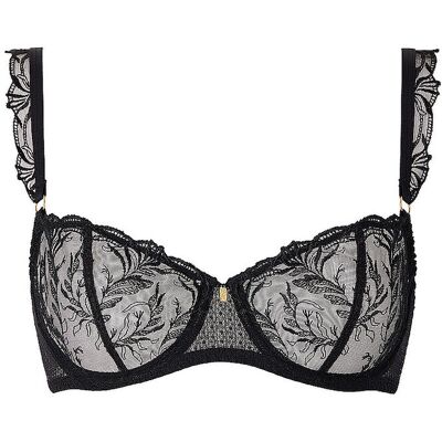 AUBADE BH mit Bügel HIDDEN TREASURE black schwarz 85C damen AUBADE BH mit Bügel HIDDEN TREASURE black schwarz 85C damen