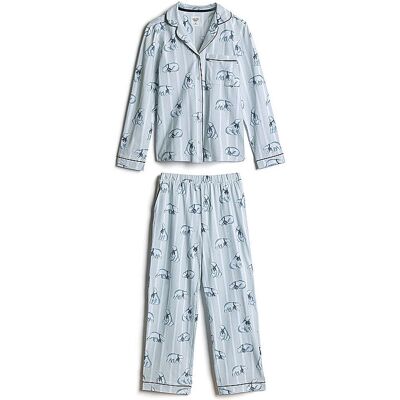 CHELSEA PEERS Pyjama weiss 42 Damen CHELSEA PEERS Pyjama weiss 42 Damen