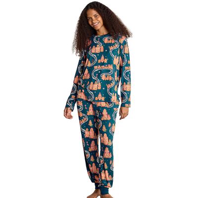 CHELSEA PEERS Pyjama petrol 40 Damen CHELSEA PEERS Pyjama petrol 40 Damen