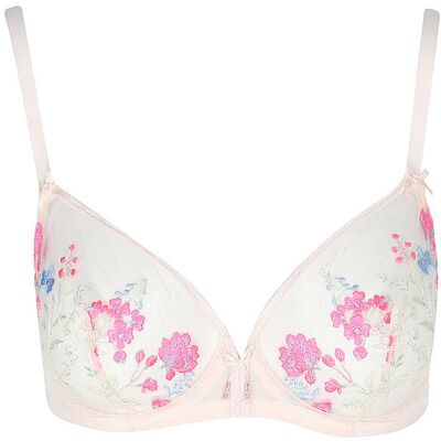 LASCANA BH mit Bügel MARIA powder-flower beige 90D damen LASCANA BH mit Bügel MARIA powder-flower beige 90D damen