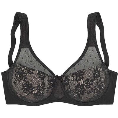 LASCANA Minimizer BH PERFECT BASIC black-nougat schwarz 95C damen LASCANA Minimizer BH PERFECT BASIC black-nougat schwarz 95C damen