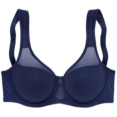 LASCANA Minimizer BH PERFECT BASIC dark blue dunkelblau 90F damen LASCANA Minimizer BH PERFECT BASIC dark blue dunkelblau 90F damen