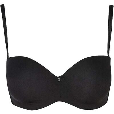LASCANA Bandeau BH PERFECT BASIC black schwarz 80A damen LASCANA Bandeau BH PERFECT BASIC black schwarz 80A damen