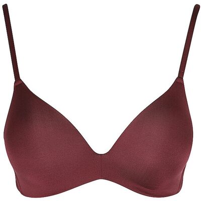 LASCANA Push Up BH PERFECT BASIC bordeaux dunkelrot 70B Damen LASCANA Push Up BH PERFECT BASIC bordeaux dunkelrot 70B Damen
