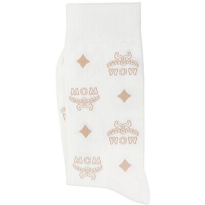 MCM Socken weiss/beige beige M/L damen MCM Socken weiss/beige beige M/L damen
