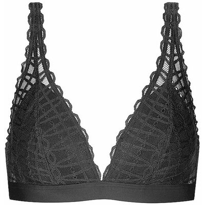 MEY BH ohne Bügel POETRY TEMPTATION thunder grey grau M damen MEY BH ohne Bügel POETRY TEMPTATION thunder grey grau M damen