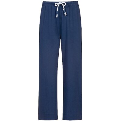 MEY Pyjamahose 7/8 SOLID LOVE blue zodiac dunkelblau S damen MEY Pyjamahose 7/8 SOLID LOVE blue zodiac dunkelblau S damen