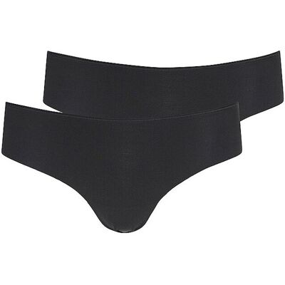 SKINY Panty 2er Pkg. ADVANTAGE MODAL INVISIBLE black schwarz 42 damen SKINY Panty 2er Pkg. ADVANTAGE MODAL INVISIBLE black schwarz 42 damen