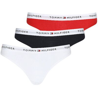 Tommy Hilfiger String 3er Pkg. white weiss XS damen Tommy Hilfiger String 3er Pkg. white weiss XS damen
