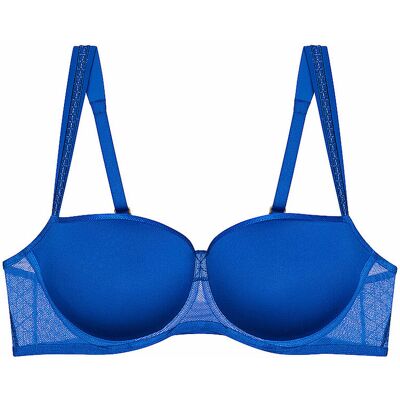 TRIUMPH BH gefüttert PALINA COSMIC HEARTBEAT illumines blue blau 70D damen TRIUMPH BH gefüttert PALINA COSMIC HEARTBEAT illumines blue blau 70D damen
