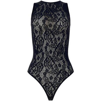 WOLFORD Body INFINITE ROSE NET black schwarz M damen WOLFORD Body INFINITE ROSE NET black schwarz M damen