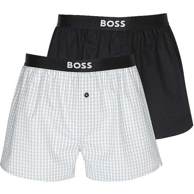 Boss Boxershorts 2er Pkg open grey hellgrau S herren Boss Boxershorts 2er Pkg open grey hellgrau S herren