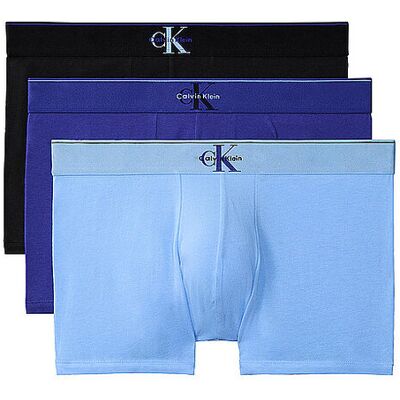 Calvin KLEIN Pants 3er Pkg. blue blau L herren Calvin KLEIN Pants 3er Pkg. blue blau L herren