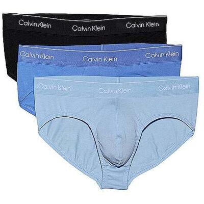 Calvin KLEIN Slip 3er Pkg. blue dunkelblau L herren Calvin KLEIN Slip 3er Pkg. blue dunkelblau L herren