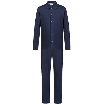 MEY Pyjama yacht blue blau M herren MEY Pyjama yacht blue blau M herren