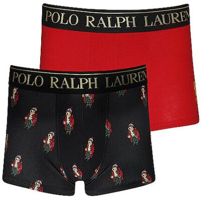 POLO RALPH LAUREN Pants 2er Pkg. park avenue red / polo black dunkelrot XXL Herren POLO RALPH LAUREN Pants 2er Pkg. park avenue red / polo black dunkelrot XXL Herren