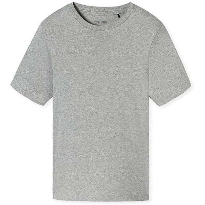 SCHIESSER Pyjama Shirt grau-mel. grau 54 herren SCHIESSER Pyjama Shirt grau-mel. grau 54 herren