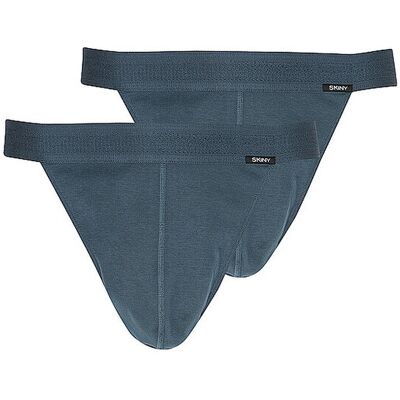 SKINY Slip 2er Pkg. COTTON RETRO orion blue blau XL herren SKINY Slip 2er Pkg. COTTON RETRO orion blue blau XL herren
