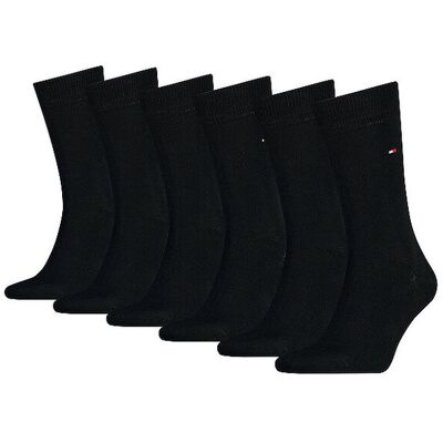 Tommy Hilfiger Socken 6er Pkg. Black schwarz 39-42 herren Tommy Hilfiger Socken 6er Pkg. Black schwarz 39-42 herren
