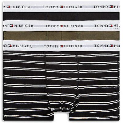 Tommy Hilfiger Pants 3er Pkg. black / army green / trim stripe blau M herren Tommy Hilfiger Pants 3er Pkg. black / army green / trim stripe blau M herren
