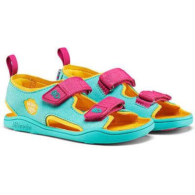 AFFENZAHN Kinder Sandalen AIRY Eule türkis 21 baby AFFENZAHN Kinder Sandalen AIRY Eule türkis 21 baby