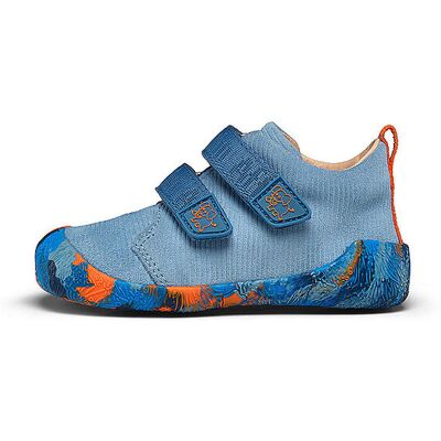 AFFENZAHN Baby Sneaker Barfußschuh WALKY ELEFANT blau 24 baby AFFENZAHN Baby Sneaker Barfußschuh WALKY ELEFANT blau 24 baby
