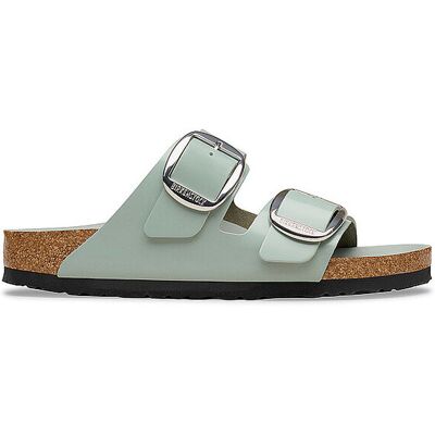 BIRKENSTOCK Pantoletten ARIZONA BIG BUCKLE NATURAL mint 40 damen BIRKENSTOCK Pantoletten ARIZONA BIG BUCKLE NATURAL mint 40 damen