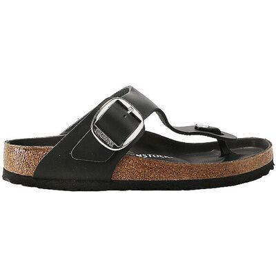 BIRKENSTOCK Pantoletten GIZEH BIG BUCKLE schwarz 38 damen BIRKENSTOCK Pantoletten GIZEH BIG BUCKLE schwarz 38 damen