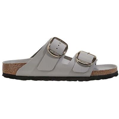 BIRKENSTOCK Pantoletten ARIZONA BIG BUCKLE hellgrau 37 damen BIRKENSTOCK Pantoletten ARIZONA BIG BUCKLE hellgrau 37 damen