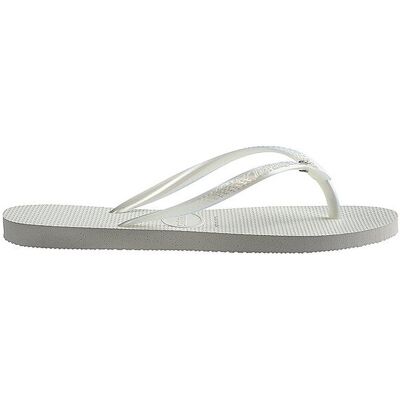 HAVAIANAS Badeschuhe - Flip Flops SLIM CRYSTAL weiss 35/36 damen HAVAIANAS Badeschuhe - Flip Flops SLIM CRYSTAL weiss 35/36 damen