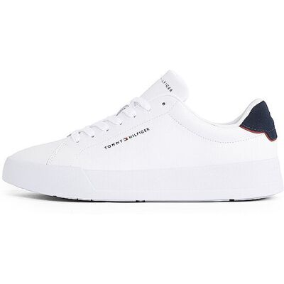 Tommy Hilfiger Sneaker TH COURT weiss 41 herren Tommy Hilfiger Sneaker TH COURT weiss 41 herren