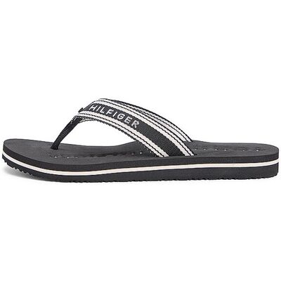 Tommy Hilfiger Flip Flops TH WEBBING schwarz 37 damen Tommy Hilfiger Flip Flops TH WEBBING schwarz 37 damen
