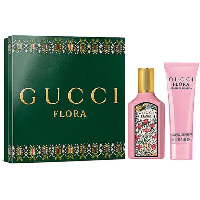 GUCCI Geschenkset - Flora Gorgeous Gardenia Eau de Parfum und Bodylotion Duo Set 2x50ml Damen GUCCI Geschenkset - Flora Gorgeous Gardenia Eau de Parfum und Bodylotion Duo Set 2x50ml Damen