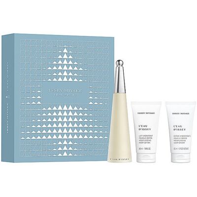ISSEY MIYAKE Geschenkset - Issey Miyake L'Eau d'Issey Eau de Toilette Set 3x50ml Damen ISSEY MIYAKE Geschenkset - Issey Miyake L'Eau d'Issey Eau de Toilette Set 3x50ml Damen