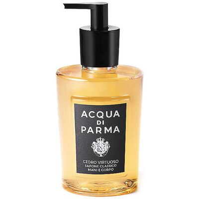 ACQUA DI PARMA Cedro Virtuoso Sapone Classico Mani e Corpo Hand & Body Wash 350ml Unisex ACQUA DI PARMA Cedro Virtuoso Sapone Classico Mani e Corpo Hand & Body Wash 350ml Unisex