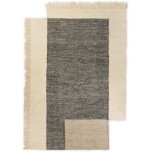 Ferm Living Teppich Counter Rug 200x300 Charcoal Off-White  Bunt   1104268144