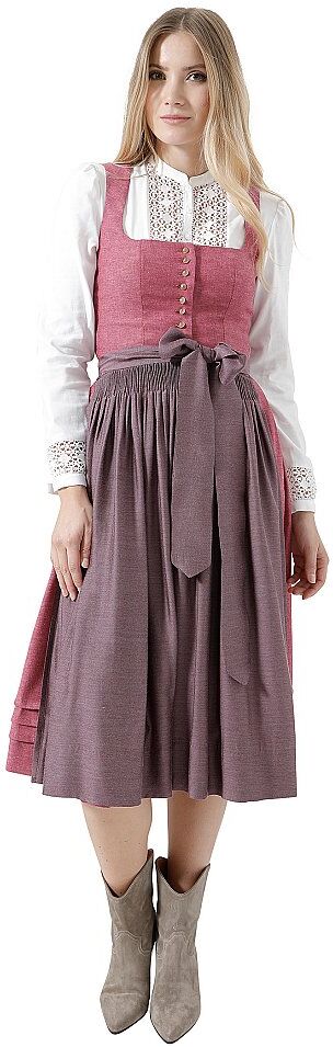 GOTTSEIDANK Dirndl  Mona  rosa   38