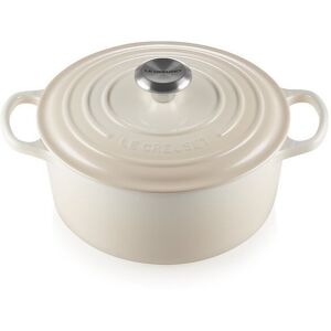 Le Creuset Bräter Rund Signature 24cm/4,2l Meringue Creme   21177247164430