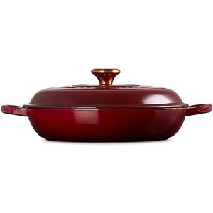 Le Creuset Gourmet Profitopf Signature 30cm/3,2l Rhone Dunkelrot   21180309494441