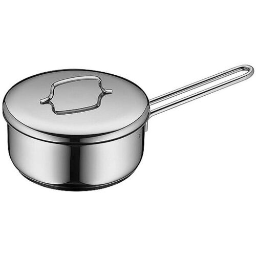 WMF Mini Stielkasserolle mit Deckel 16cm Cromargan silber baby