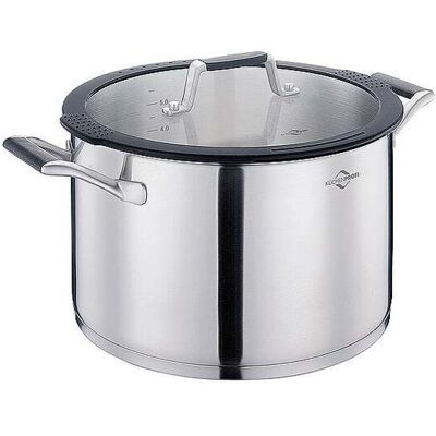 KÜCHENPROFI Kochtopf COMO 24cm/6,5l Edelstahl silber baby KÜCHENPROFI Kochtopf COMO 24cm/6,5l Edelstahl silber baby