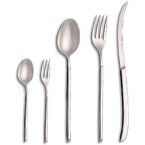 Berndorf Besteck Set Avantgarde 30 Tlg Nicro / Sandgestrahlt Silber   0115611103