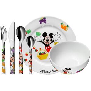 Wmf Kinderbesteck-Set 6-Teilig Mickey Mouse Bunt   Kinder   12 8295 9964