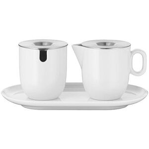 Wmf Zucker & Milch-Set 2-Tlg. Barista Weiss / Edelstahl Weiss   06 9589 9440