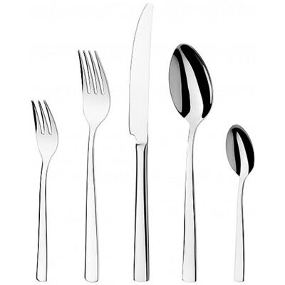 COLLINI Tafelbesteck Set 60tlg. SETTE im Koffer Edelstahl/Poliert silber baby COLLINI Tafelbesteck Set 60tlg. SETTE im Koffer Edelstahl/Poliert silber baby